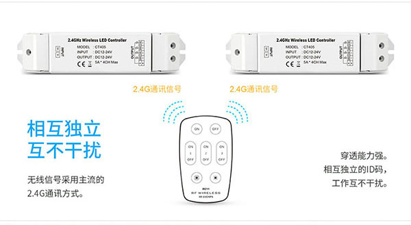 2.4G通訊信號遙控器